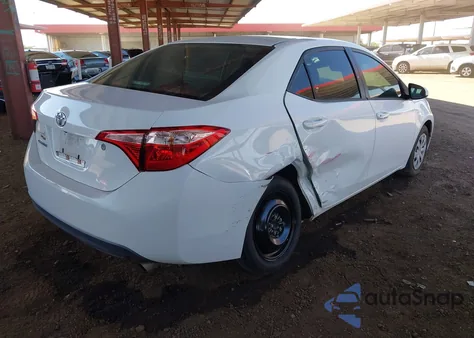 2018 Toyota Corolla L из США, поврежденный, VIN 2T1BURHEXJC984699